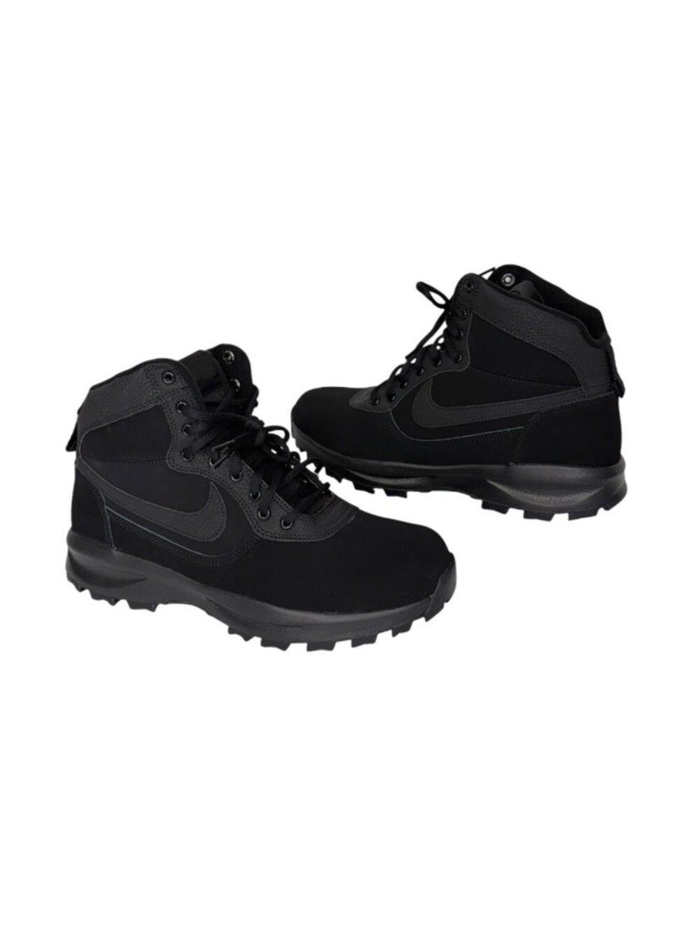 Nike Manoadome Triple Black Boots High Top Mens Size 11 NEW